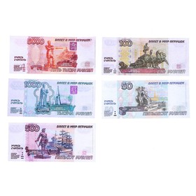 Набор денег и монет «Первые покупки»