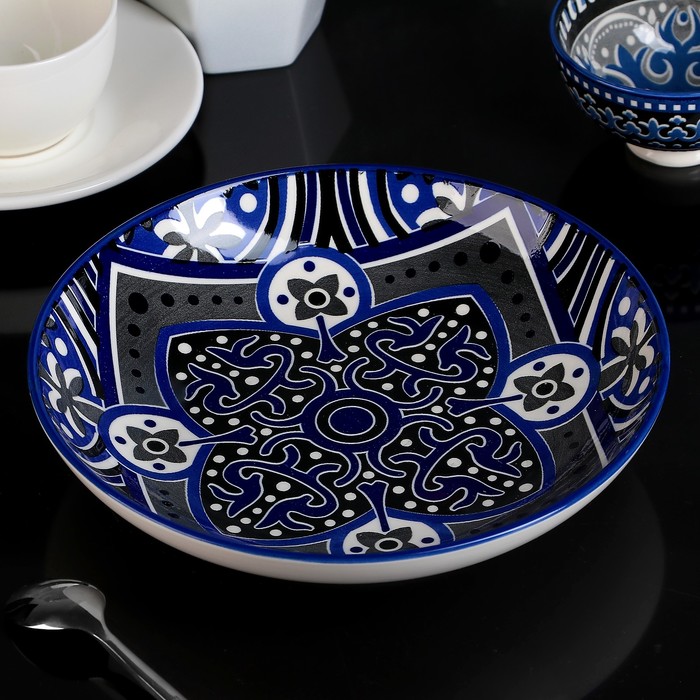 Тарелка глубокая 21 см "Бурхон"