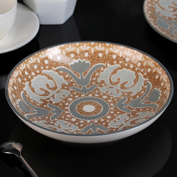 Тарелка глубокая 21 см "Комрон"