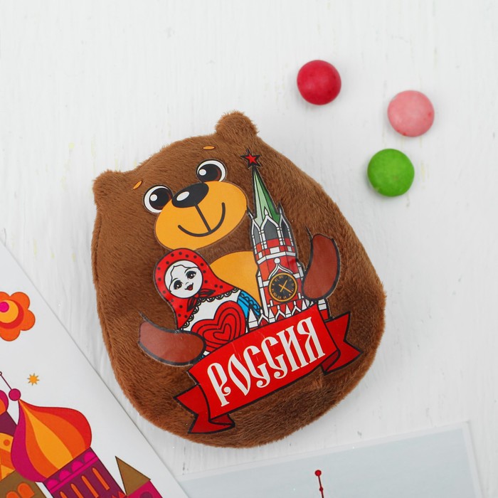 Мягкая игрушка-магнит "Россия"