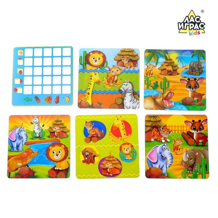 Настольная игра "Привет из джунглей"