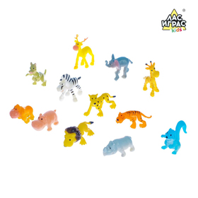 Настольная развивающая игра «Привет из джунглей», животные пластик от Сима-ленд
