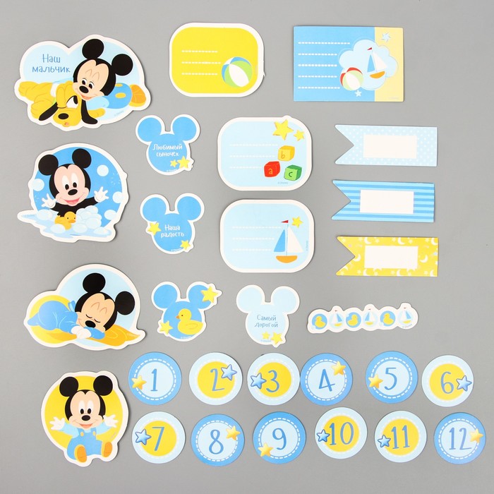 Высечки для скрапбукинга, Микки Маус