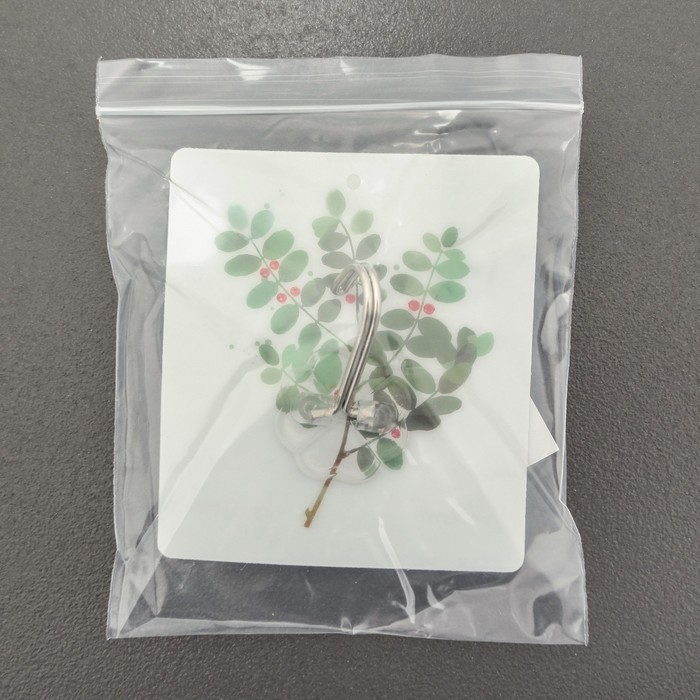 Крючок-наклейка "Ростения", цвет МИКС, рисунок МИКС