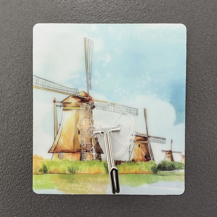 Крючок-наклейка "Раздолье", цвет МИКС, рисунок МИКС