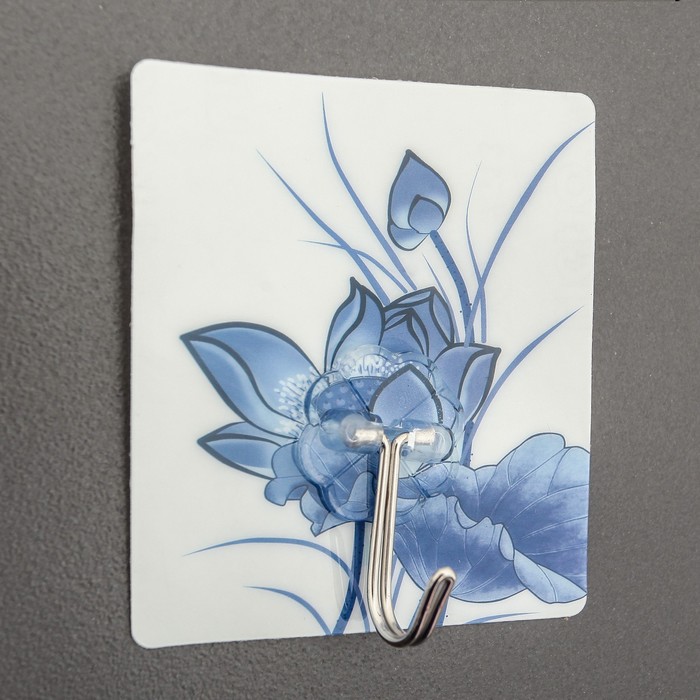 Крючок-наклейка "Лазурь", цвет МИКС 1152709