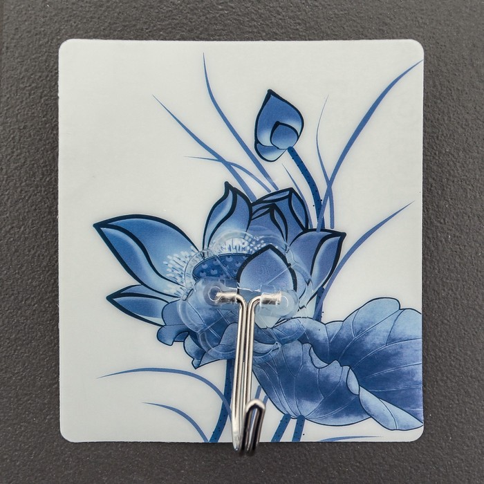 Крючок-наклейка "Лазурь", цвет МИКС 1152709