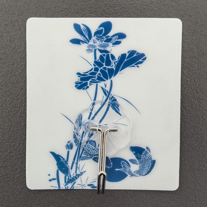 Крючок-наклейка "Лазурь", цвет МИКС 1152709