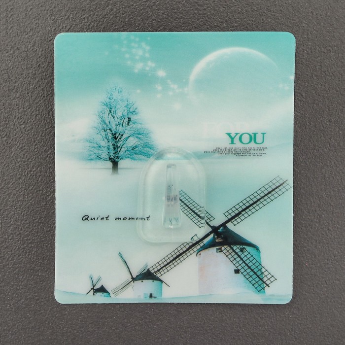 Крючок-наклейка "Пейзаж", цвета МИКС 2369436