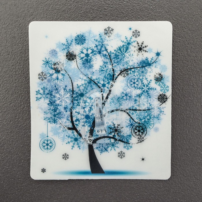 Крючок-наклейка "Фруктовое дерево", цвета МИКС 1275489