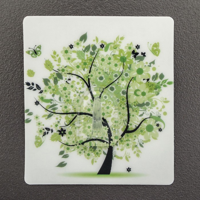 Крючок-наклейка "Фруктовое дерево", цвета МИКС 1275489