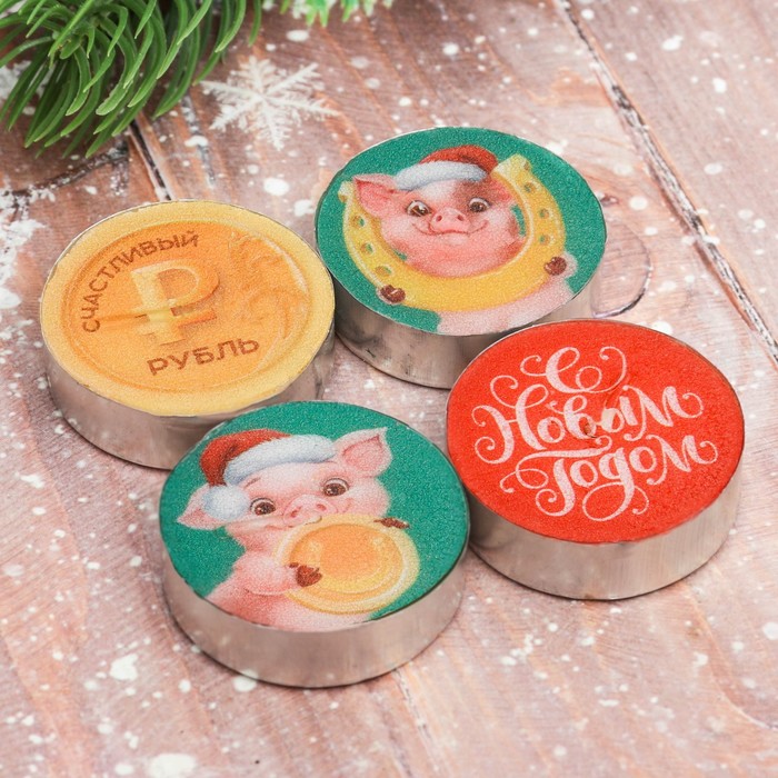 Подарочный набор "Счастья!", аромасаше + свечи