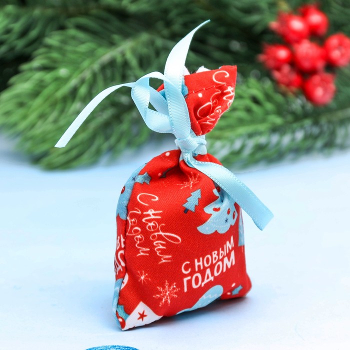 Подарочный набор "Снежной зимы", аромасаше + свечи