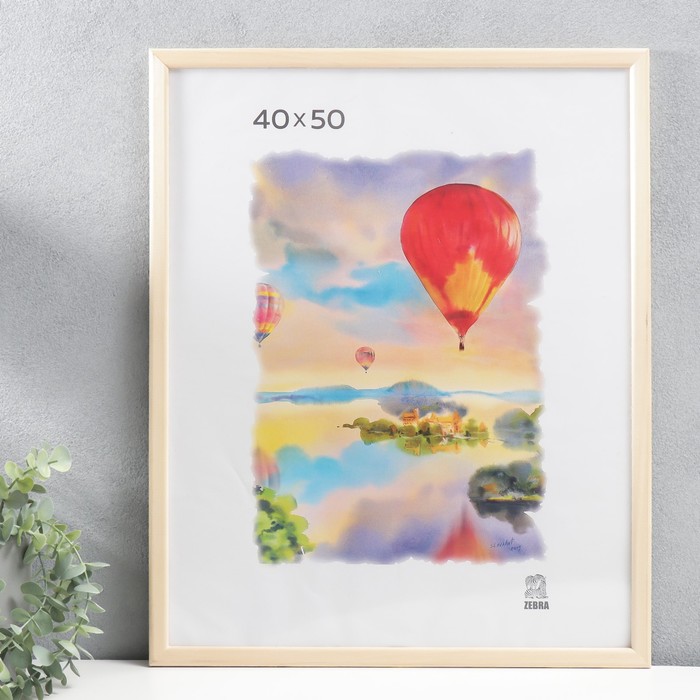 

Фоторамка дерево 40х50 см (1300) (пластиковый экран)