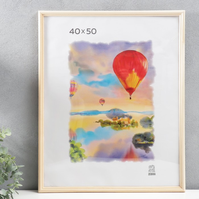 

Фоторамка 40х50 см (1700) дерево (пластиковый экран)