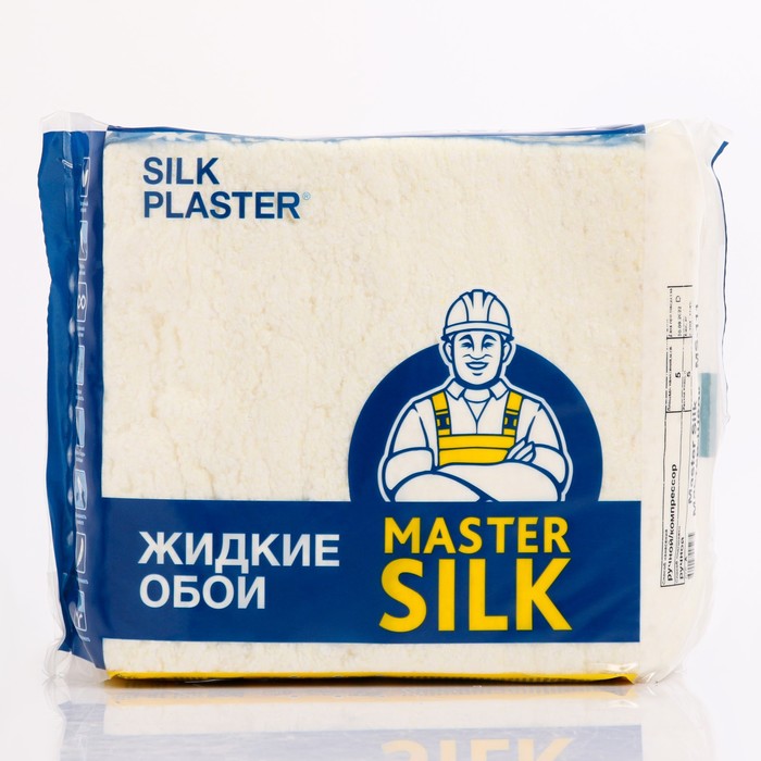 

Жидкие обои MASTER SILK-111 (шелковая декоративная штукатурка), 5 м²