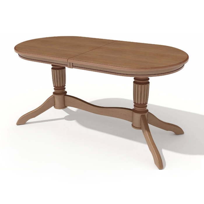 Стол "Зубр-1", 150 (200) х 90 х 75 см, цвет дуб