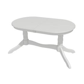 

Обеденный стол «Романс 21», 1350(1750) × 800 × 750 мм, раскладной, цвет белый
