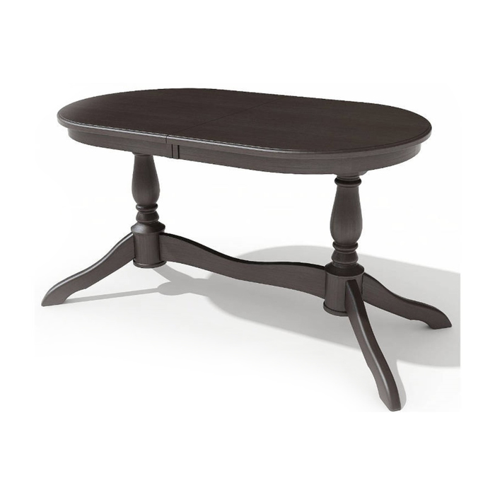 Стол "Романс-21", 135 (175) х 80 х 75 см, цвет палисандр