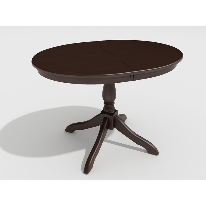 Обеденный стол «Романс», 1360(1060) × 780 × 750 мм, раскладной, цвет венге