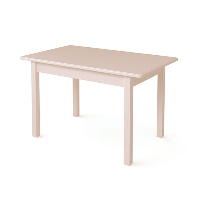 Стол "ВМ20", 120 (160) х 80 х 75 см, цвет слоновая кость