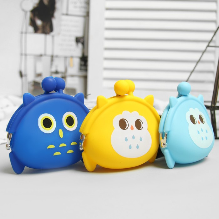 Кошелёк женский, отдел на фермуаре, МИКС