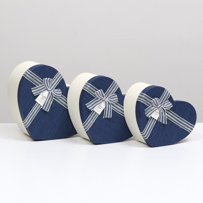 Набор коробок 3в1, 33,5 х 27,5 х 16 - 26,5 х 21,5 х 13 см