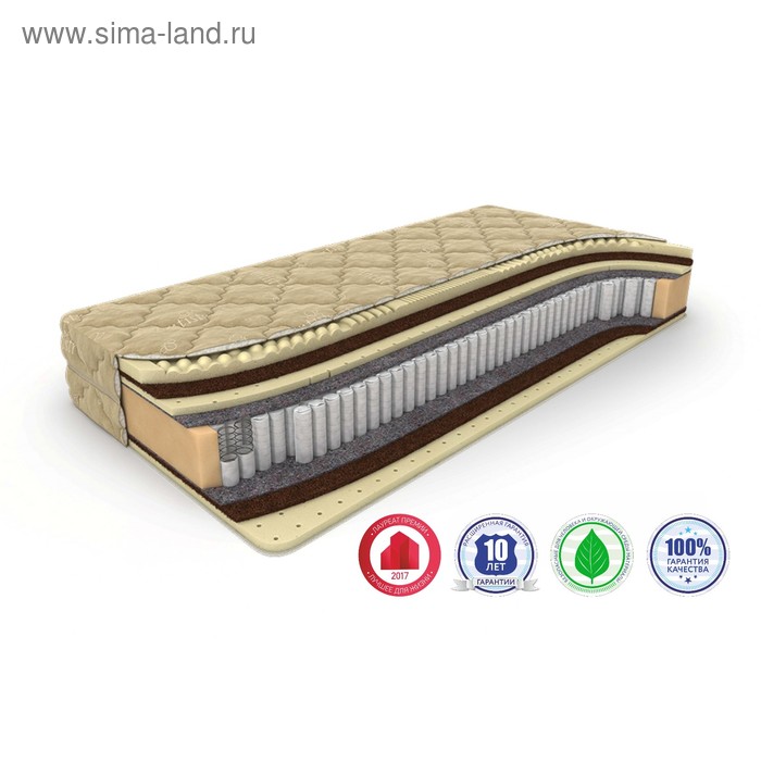 

Матрас Dream Massage S-1000, размер 160 х 200 см, высота 24 см, велюр