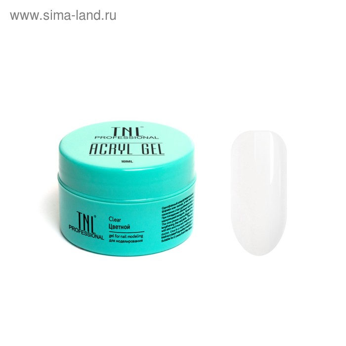 Акриловый гель TNL Acryl Gel белый 18 мл 349₽