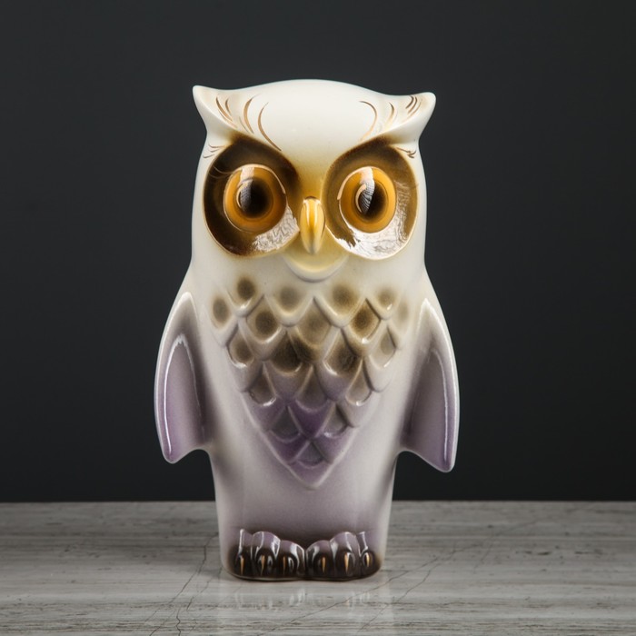 Копилка "Филин" белая