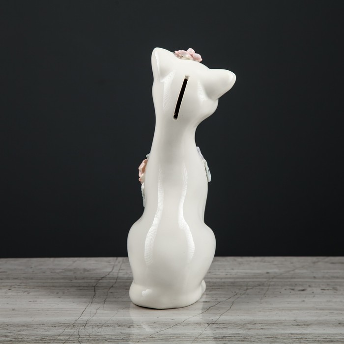 Копилка "Кошка Алиса" малая, лепка