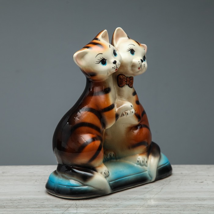 Копилка "Коты танцующие большие", глянец цветной