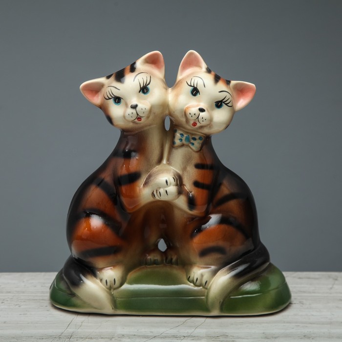 Копилка "Коты танцующие большие", глянец цветной