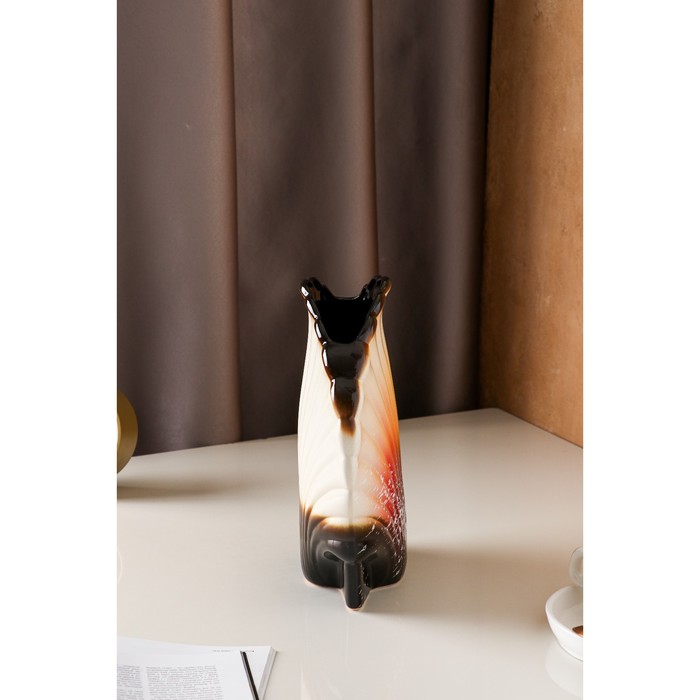 Ваза "Ракушка" цветная микс