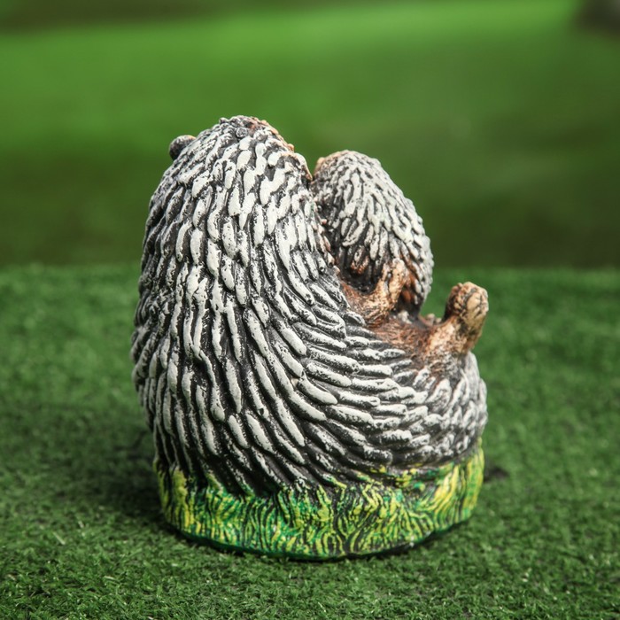 Сувенир -садовый "Ежики" 13*15*17 см