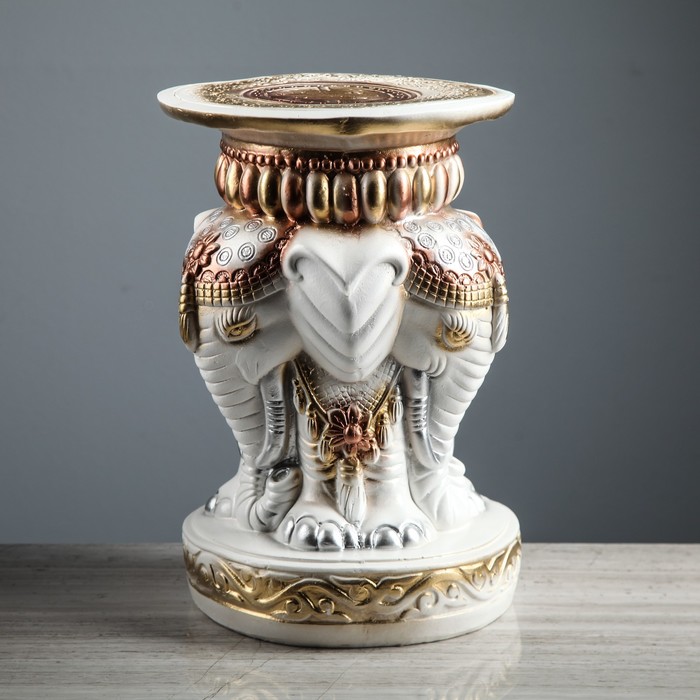 Сувенир "Слон огромный №2" белый УЦЕНКА