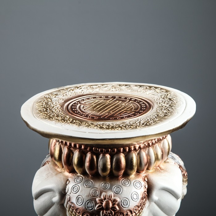 Сувенир "Слон огромный №2" белый УЦЕНКА