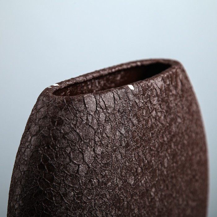 Ваза "Классика" шёлк шоколад УЦЕНКА