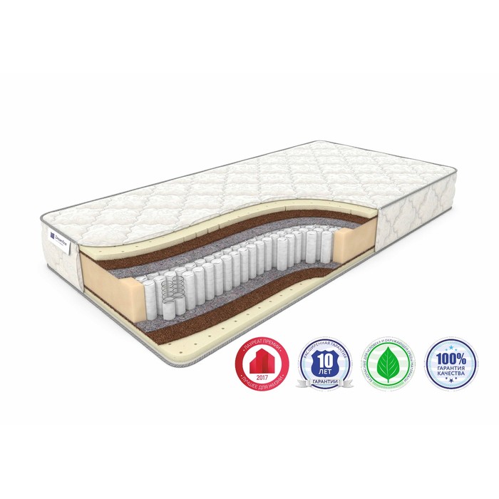 Матрас «Sleep Dream Medium S-1000», размер 140 х 190 см, высота 23 см, трикотаж