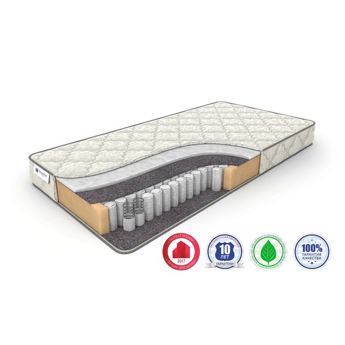 Матрас «Single Holl TFK», размер 80 х 200 см, высота 18 см, жаккард