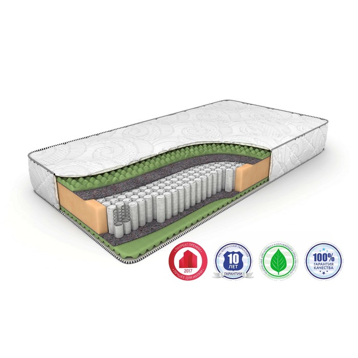 Матрас «Komfort Massage S-1000», размер 120 х 200 см, высота 21 см, трикотаж
