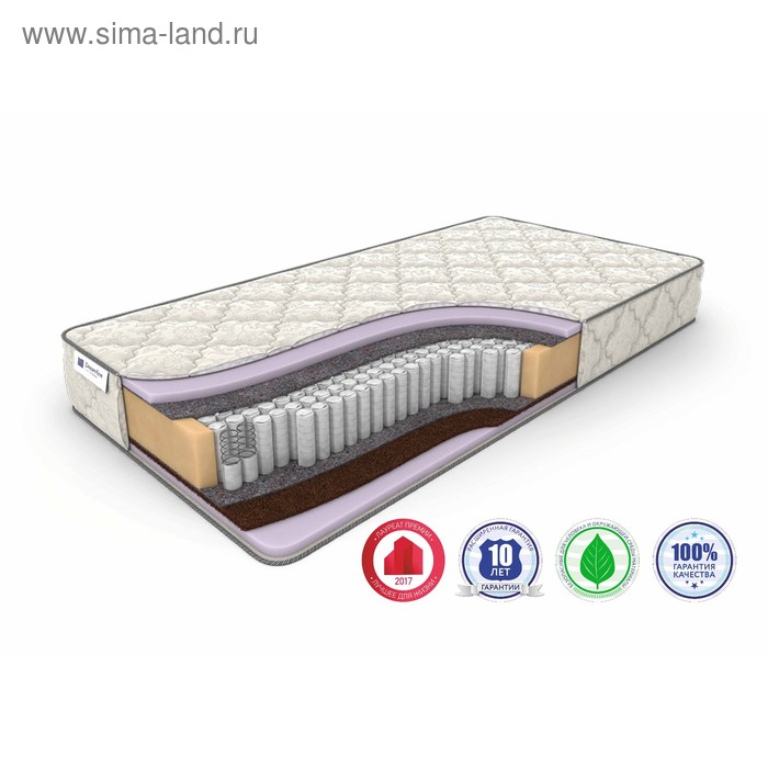 

Матрас Kombi-3 S-1000, размер 80 х 190 см, высота 20 см, трикотаж