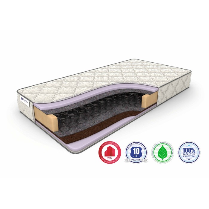Матрас «Kombi-3 BS-120», размер 160 х 200 см, высота 19 см, жаккард