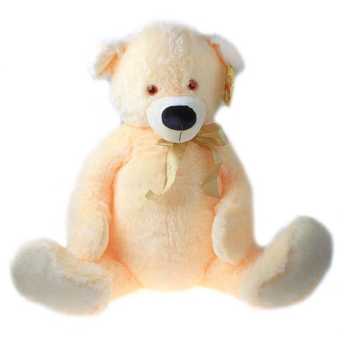 Мягкая игрушка "Медведь Любимчик", бежевый