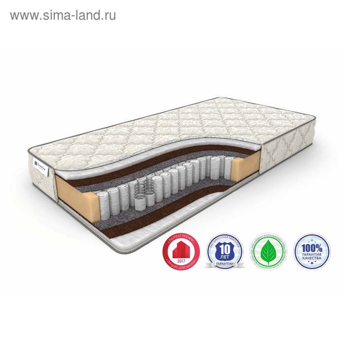 

Матрас Eco Holl Hard TFK, размер 120 х 200 см, высота 23 см, жаккард
