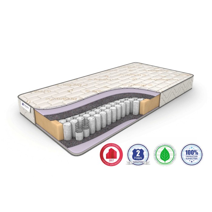 Матрас «Classic +10 TFK», размер 90 х 190 см, высота 16 см, жаккард