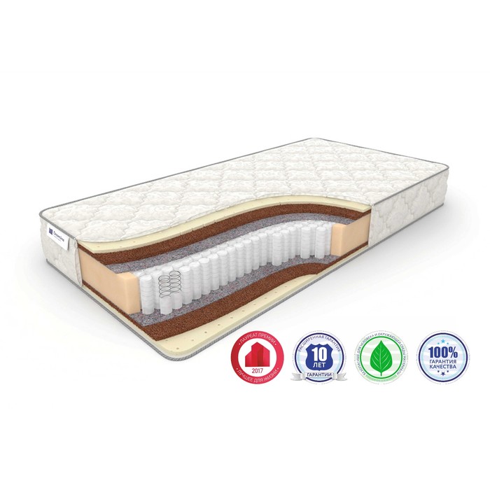 Матрас «Balance Medium S-1000», размер 160 х 190 см, высота 21 см, трикотаж