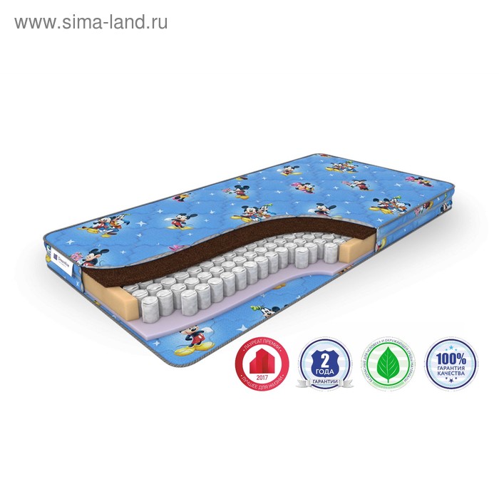 

Матрас детский Baby Sleep Dream TFK, размер 70х160 см, высота 14 см, бязь