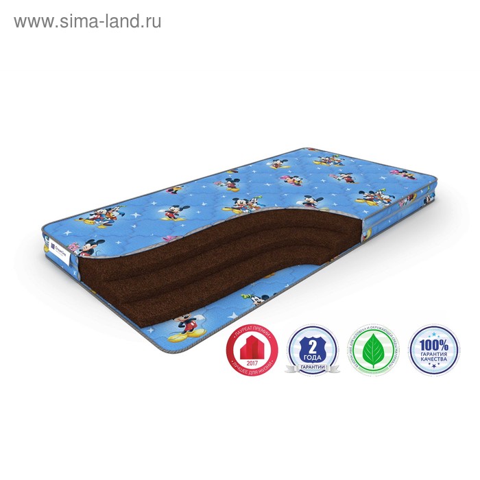 

Матрас детский Baby Dream 9, размер 70х200 см, высота 9 см, бязь