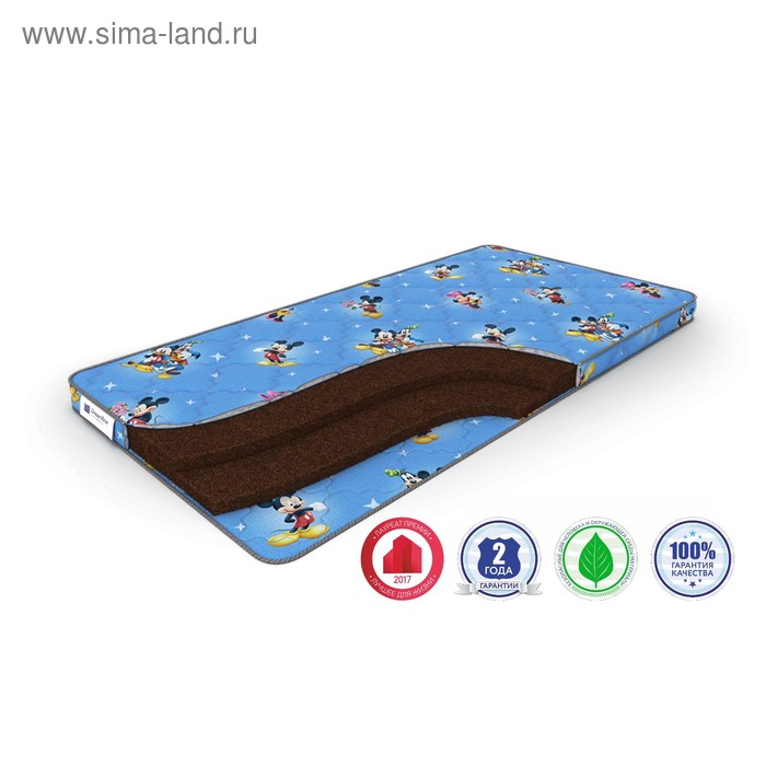 

Матрас детский Baby Dream 6, размер 70х190 см, высота 6 см, бязь